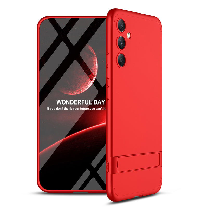 GKK pro Samsung Galaxy A34 5G Pouzdro na telefon z tvrdého plastu TPU Skrytý stojánek Zadní kryt telefonu GKK pro Samsung Galaxy A34 5G Pouzdro na telefon z tvrdého plastu TPU Skrytý stojánek Zadní kryt telefonu
